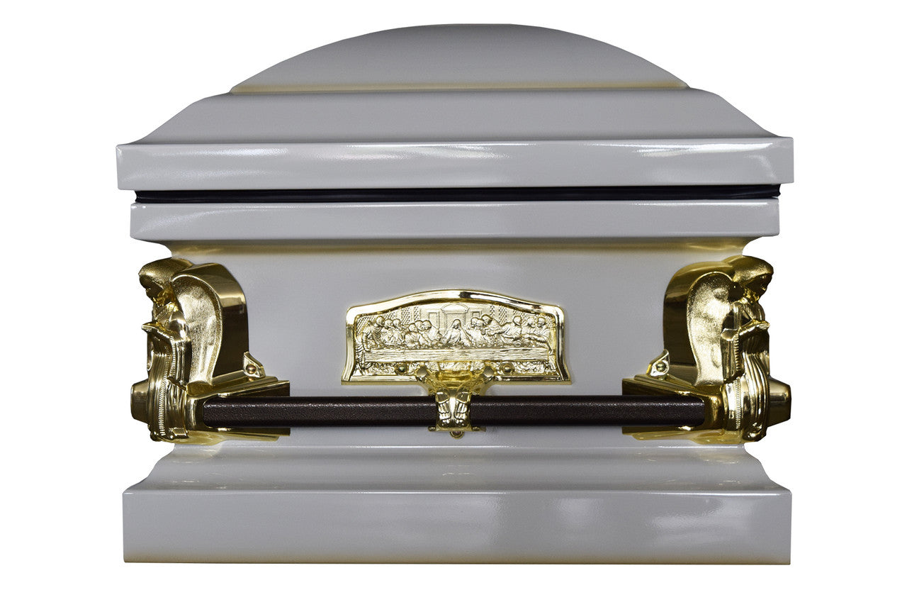 Antique White Casket - Metal Casket – Garden State Caskets Antique White Casket - Metal Casket – Garden State Caskets